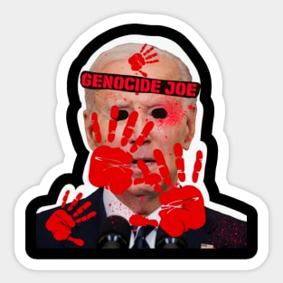 Genocide Joe - Back Sticker